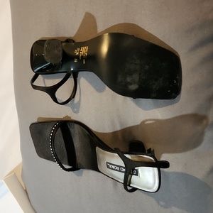 Black Rinestone 8.5 Heel